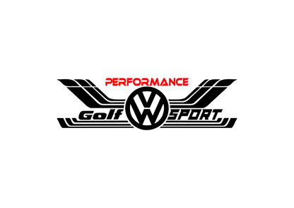 Sticker - VOLKSWAGEN GOLF SPORT PERFORMANCE