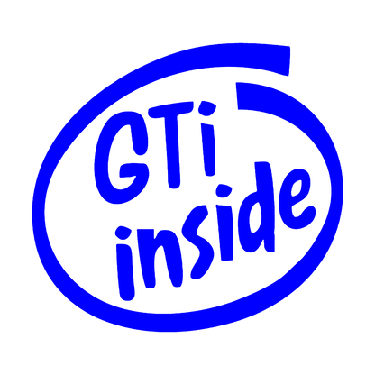 gti inside - Albastru