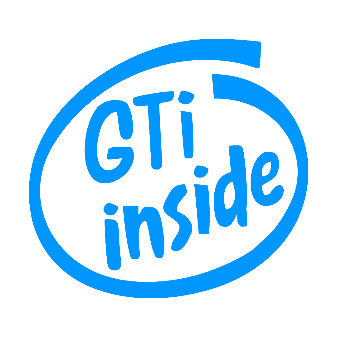 gti inside - Albastru Deschis