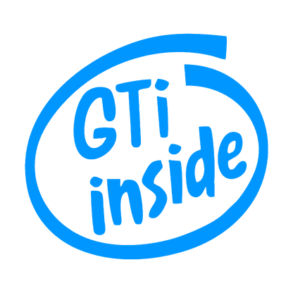 gti inside - Albastru Deschis