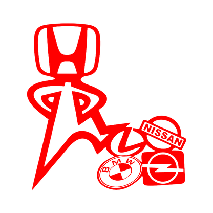 Sticker - HONDA ABOVE ALL