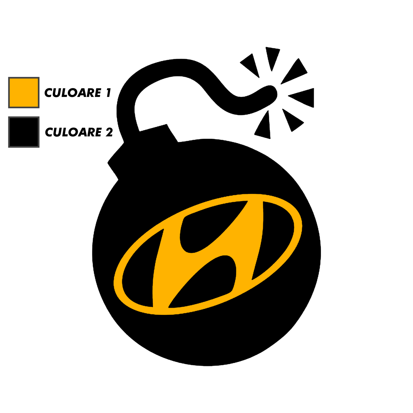Sticker - HYUNDAI BOMB