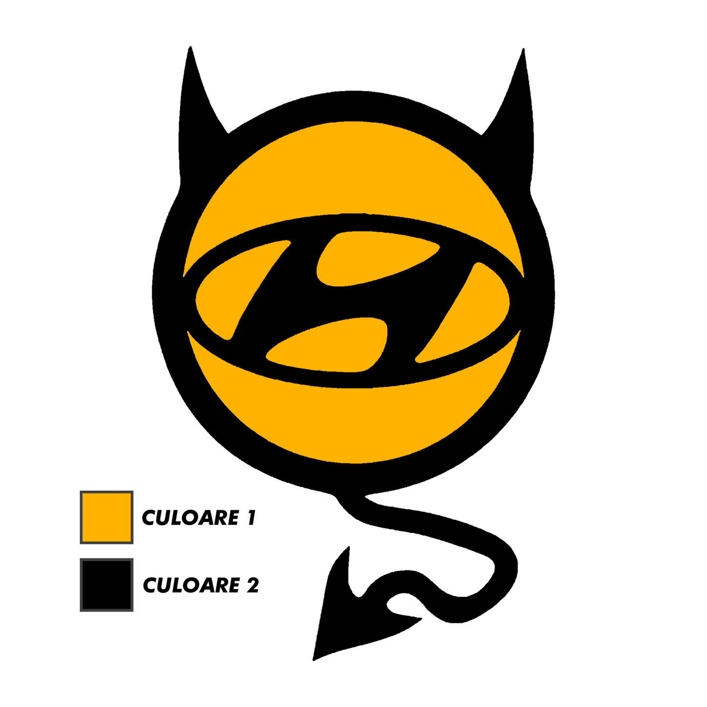 Sticker - HYUNDAI DEVIL 2