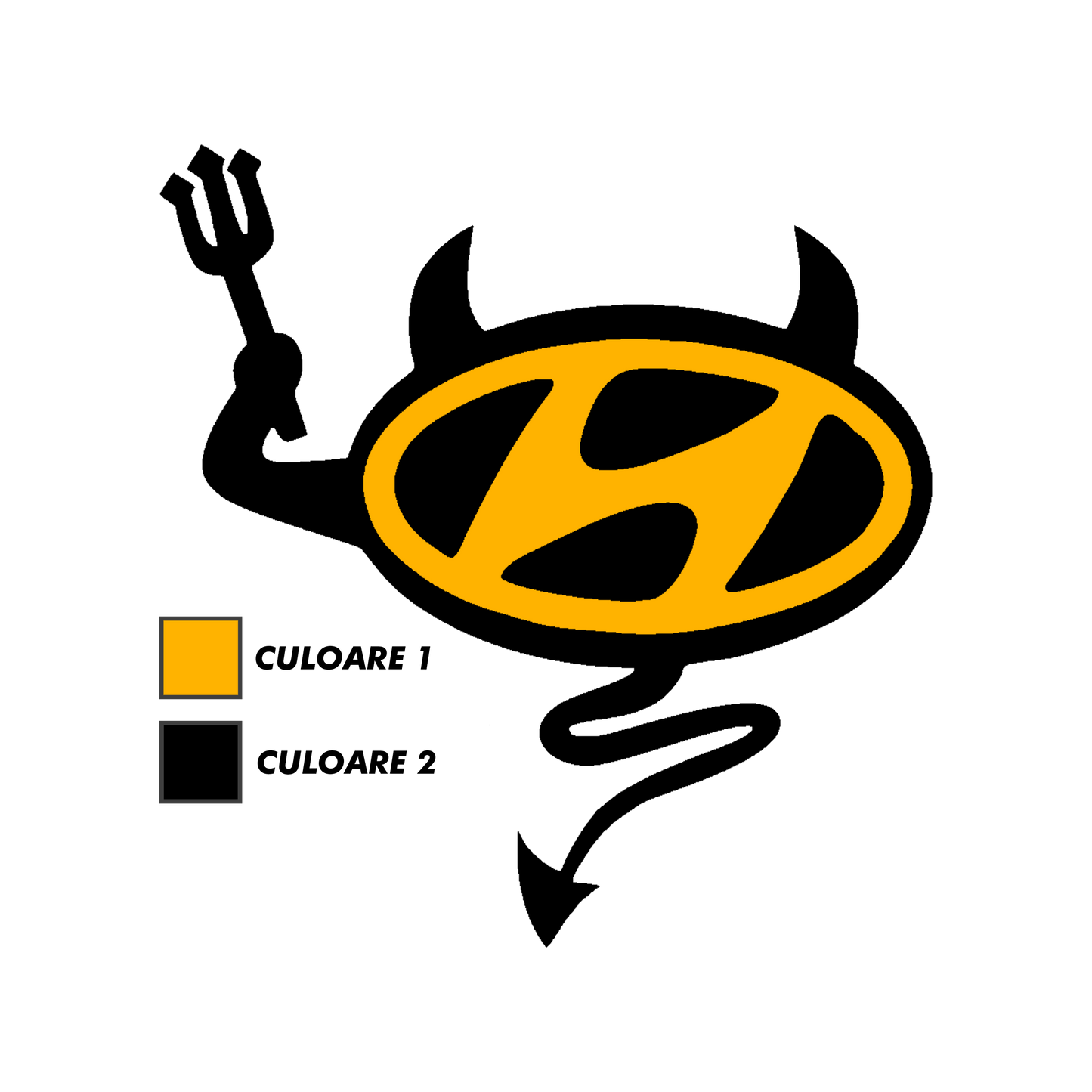 Sticker - HYUNDAI DEVIL