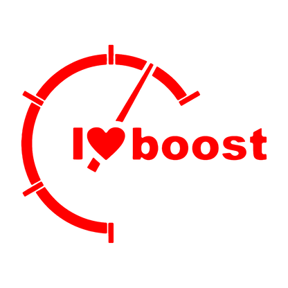Sticker - I LOVE BOOST