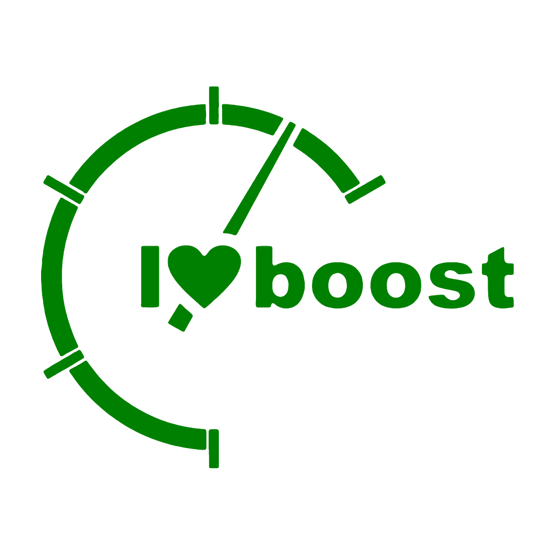 Sticker - I LOVE BOOST