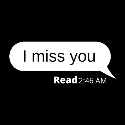 Sticker - I MISS YOU