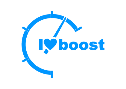 Sticker - I LOVE BOOST
