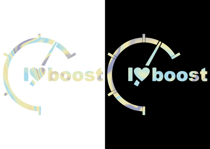 Sticker - I LOVE BOOST