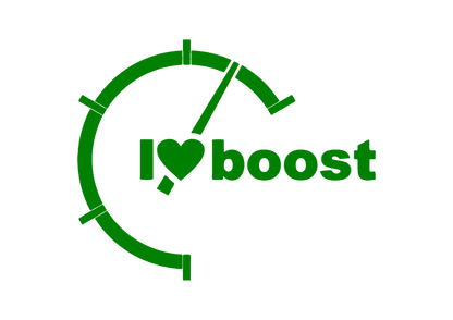 Sticker - I LOVE BOOST