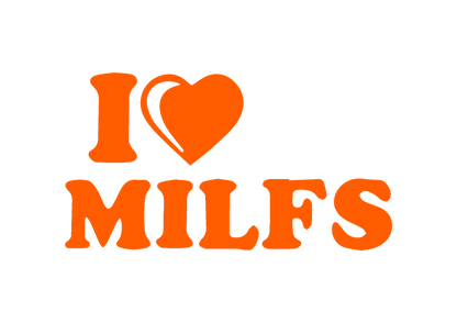 Sticker - I LOVE MILFS