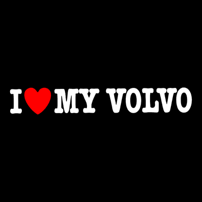 Sticker - I LOVE MY VOLVO 2