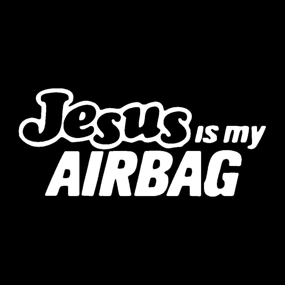 Sticker - JESUS IS MY AIRBAG