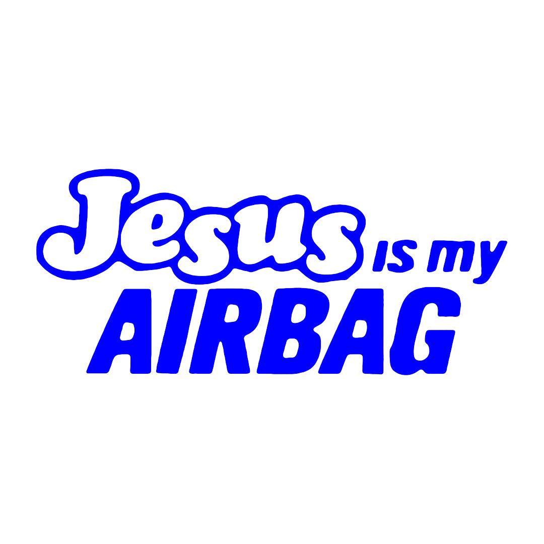 Sticker - JESUS IS MY AIRBAG