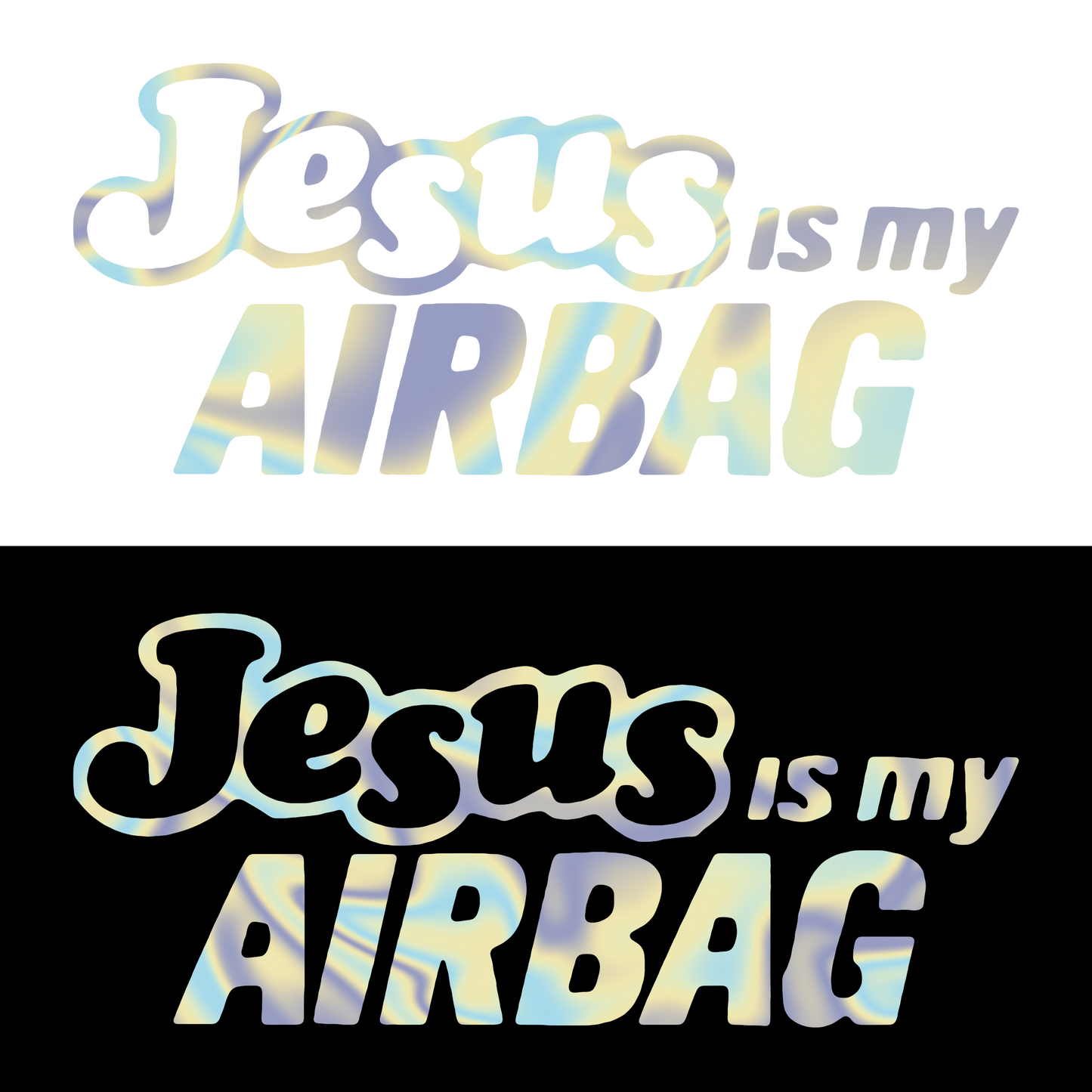 Sticker - JESUS IS MY AIRBAG