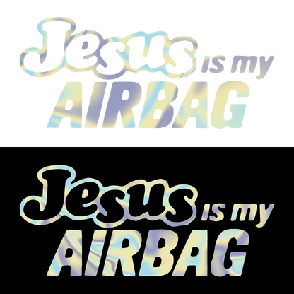 Sticker - JESUS IS MY AIRBAG