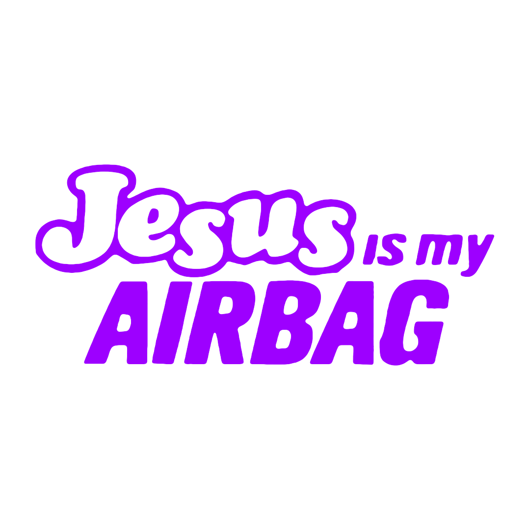 Sticker - JESUS IS MY AIRBAG