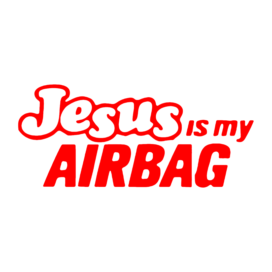 Sticker - JESUS IS MY AIRBAG