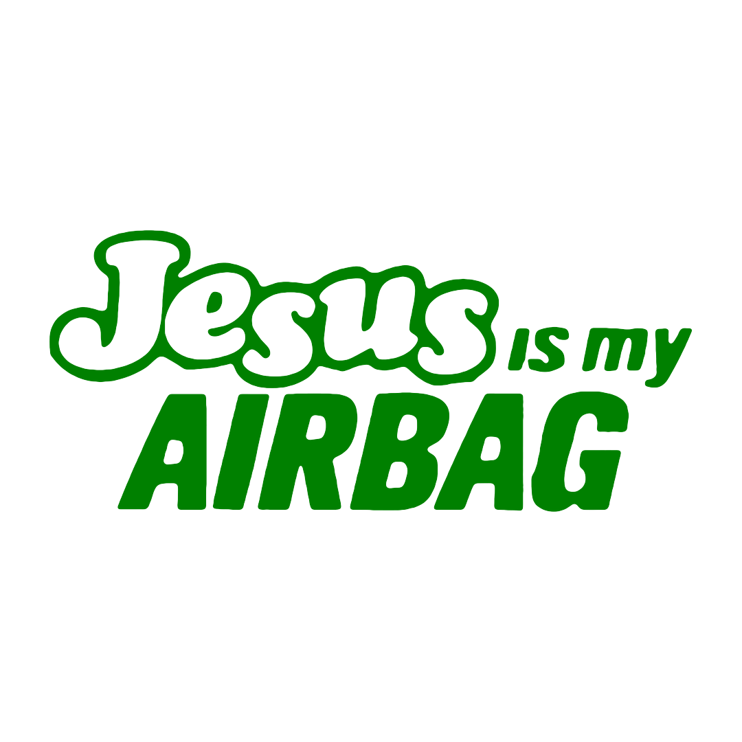 Sticker - JESUS IS MY AIRBAG