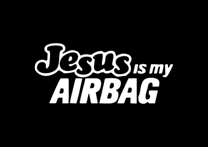 Sticker - JESUS IS MY AIRBAG