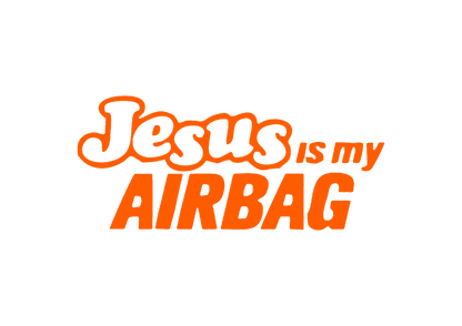Sticker - JESUS IS MY AIRBAG