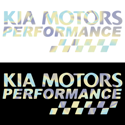 Sticker - KIA MOTORS PERFORMANCE