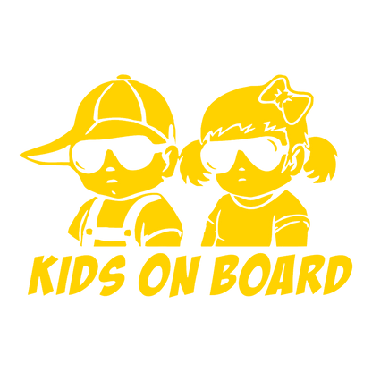 Sticker - KIDS ON BOARD