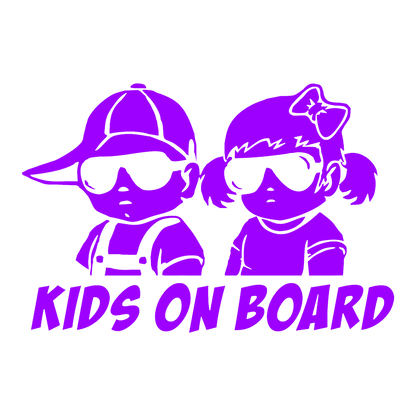 Sticker - KIDS ON BOARD