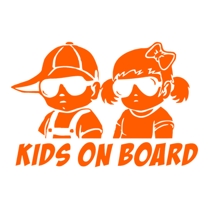 Sticker - KIDS ON BOARD