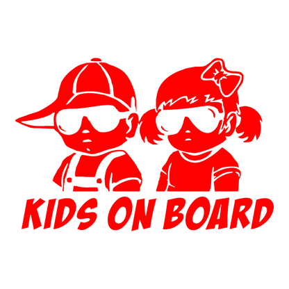 Sticker - KIDS ON BOARD