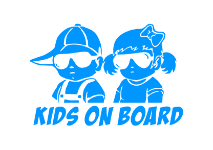 Sticker - KIDS ON BOARD