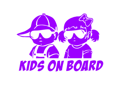 Sticker - KIDS ON BOARD