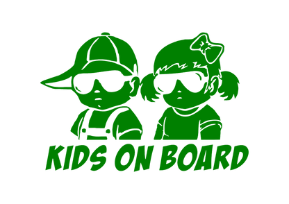 Sticker - KIDS ON BOARD
