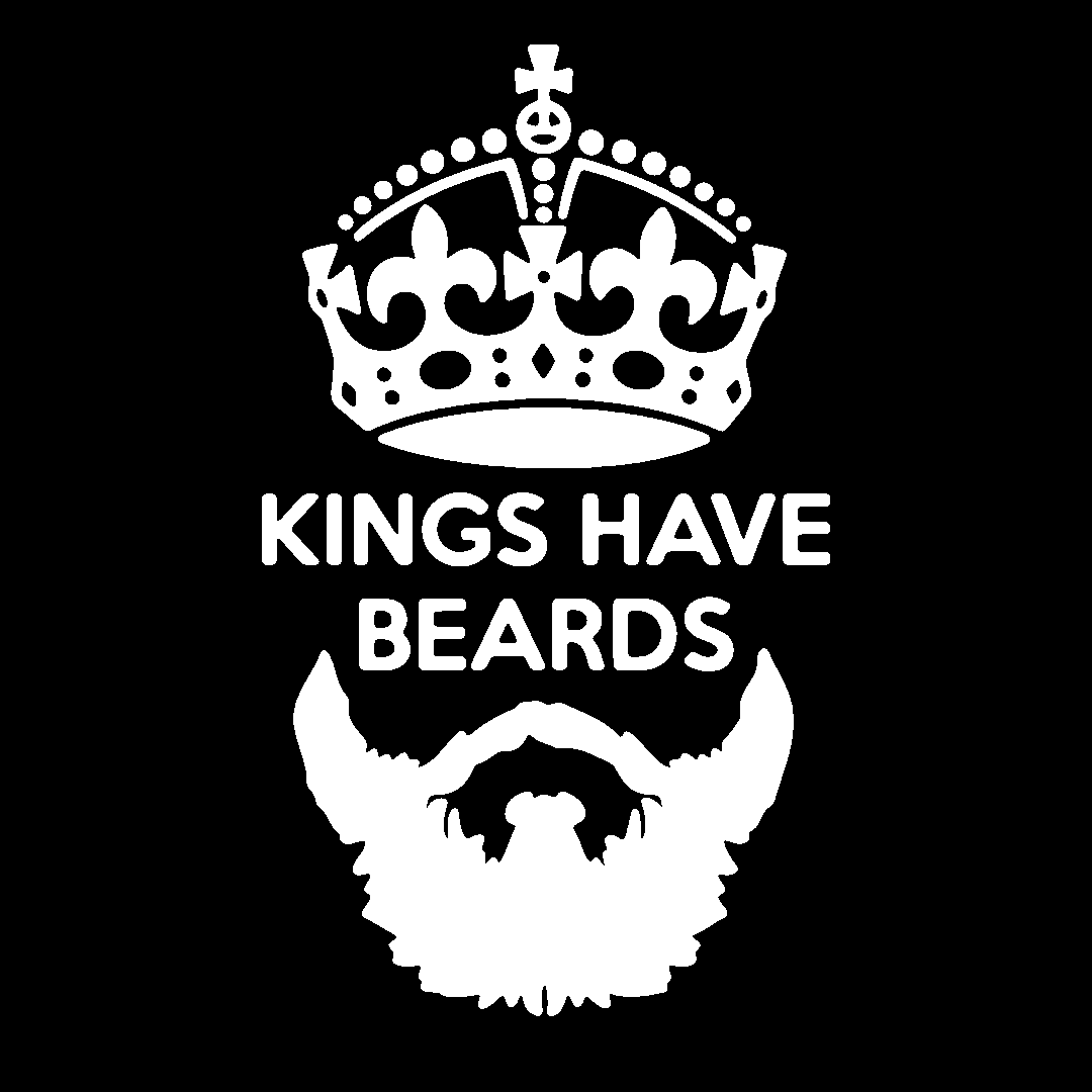 Sticker - KINGS HAVE BEARDS