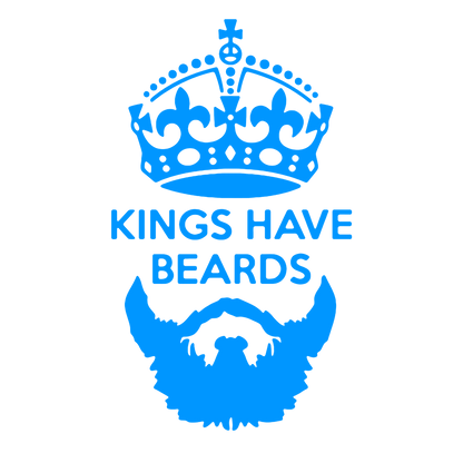 Sticker - KINGS HAVE BEARDS