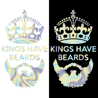 Sticker - KINGS HAVE BEARDS