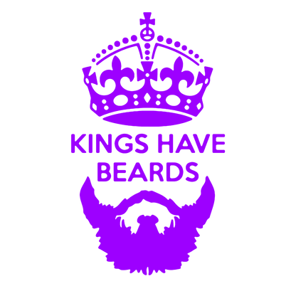 Sticker - KINGS HAVE BEARDS