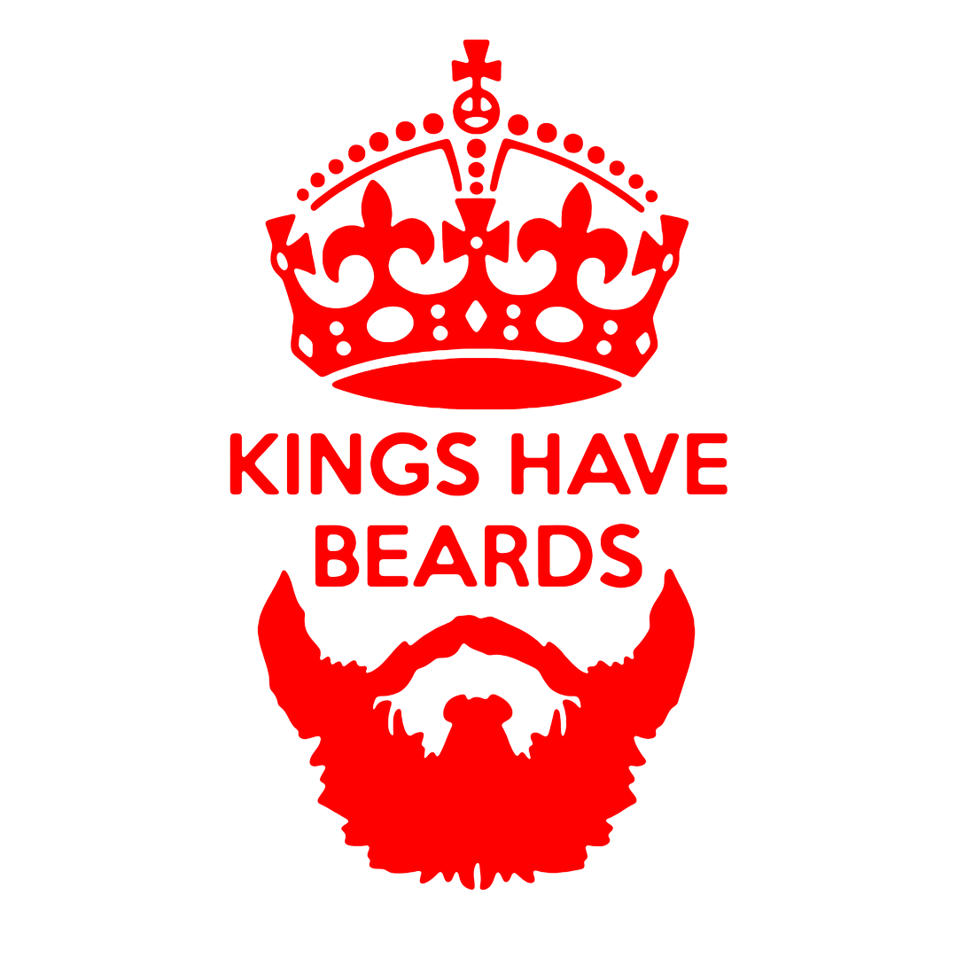 Sticker - KINGS HAVE BEARDS