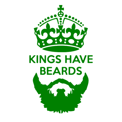 Sticker - KINGS HAVE BEARDS