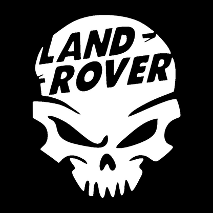 Sticker - LAND ROVER SKULL