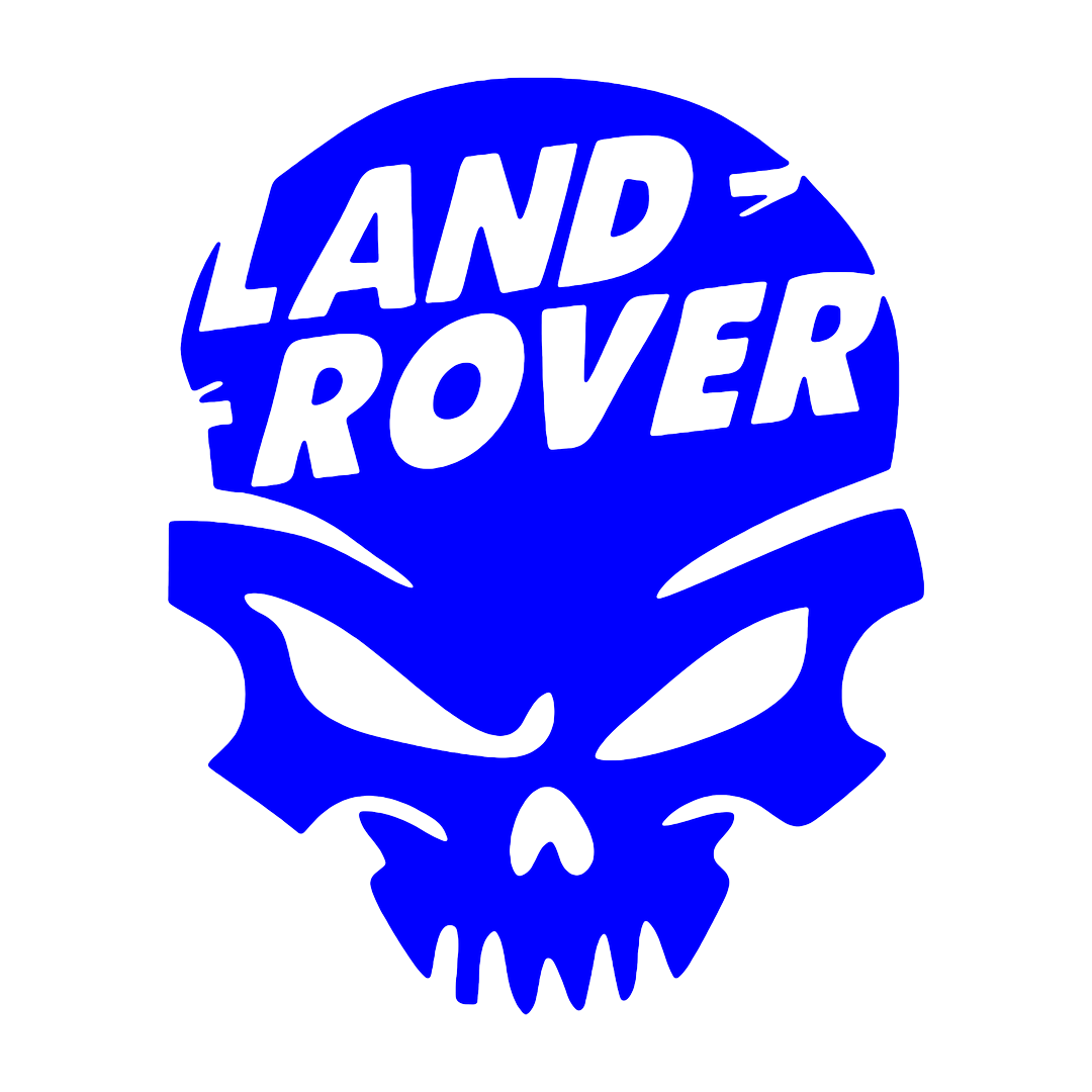 Sticker - LAND ROVER SKULL