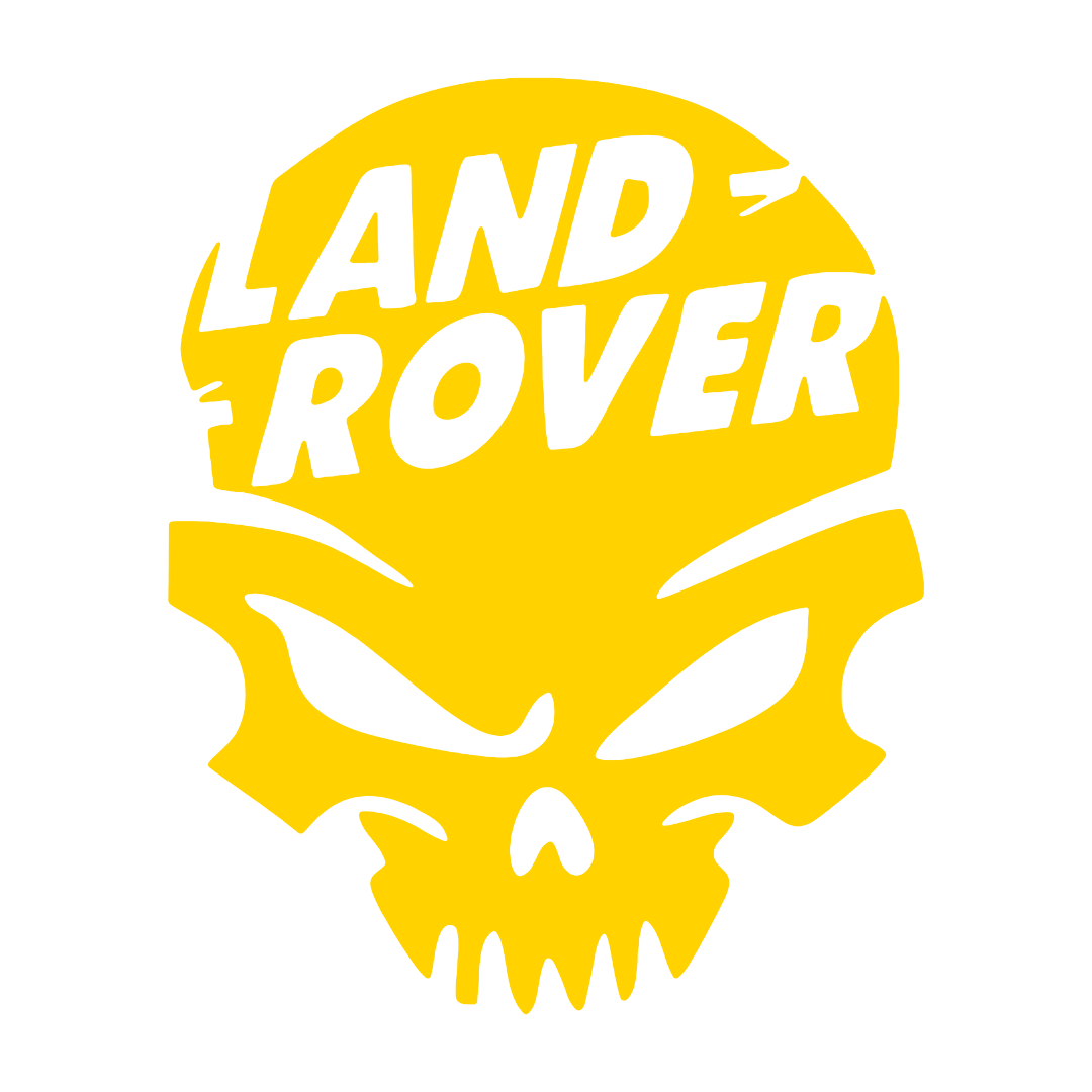 Sticker - LAND ROVER SKULL