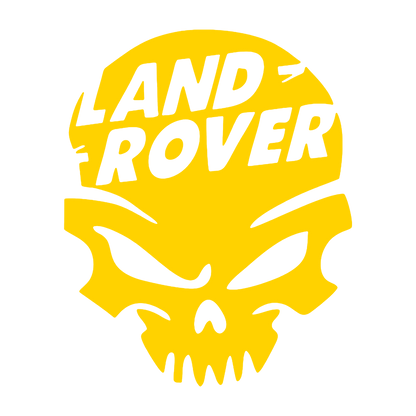 Sticker - LAND ROVER SKULL