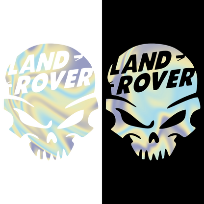 Sticker - LAND ROVER SKULL