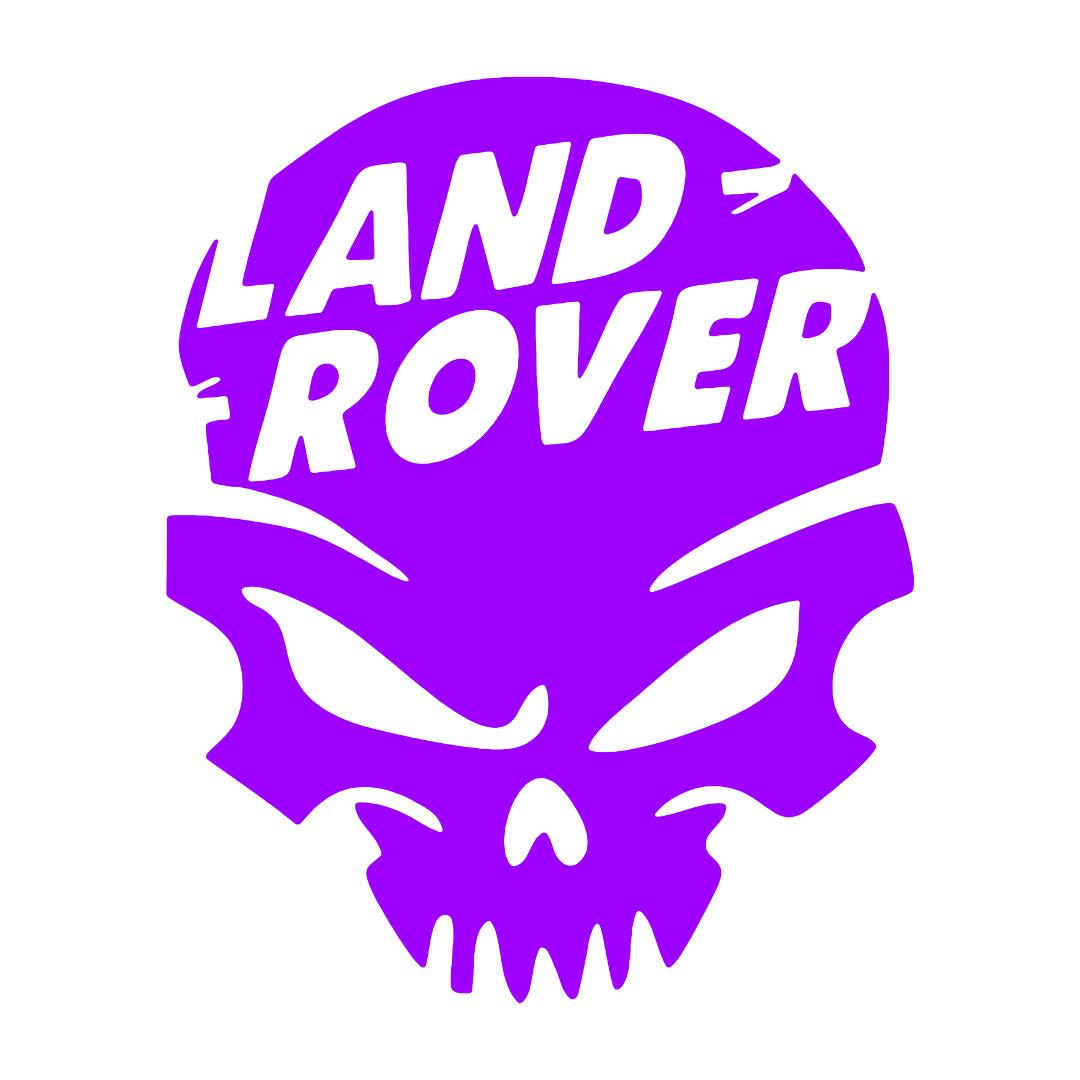 Sticker - LAND ROVER SKULL