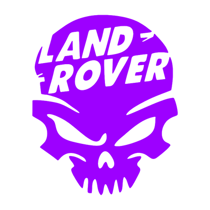 Sticker - LAND ROVER SKULL