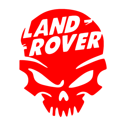 Sticker - LAND ROVER SKULL