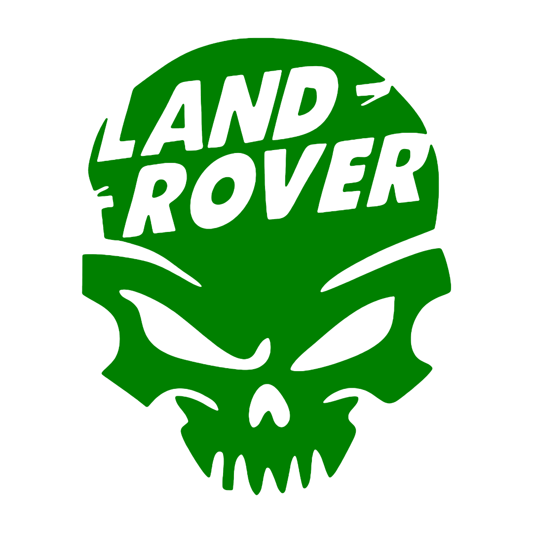 Sticker - LAND ROVER SKULL