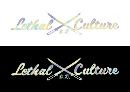 Sticker Parbriz - LETHAL CULTURE