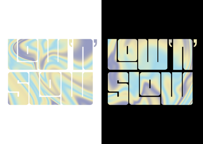 Sticker - LOW'N'SLOW